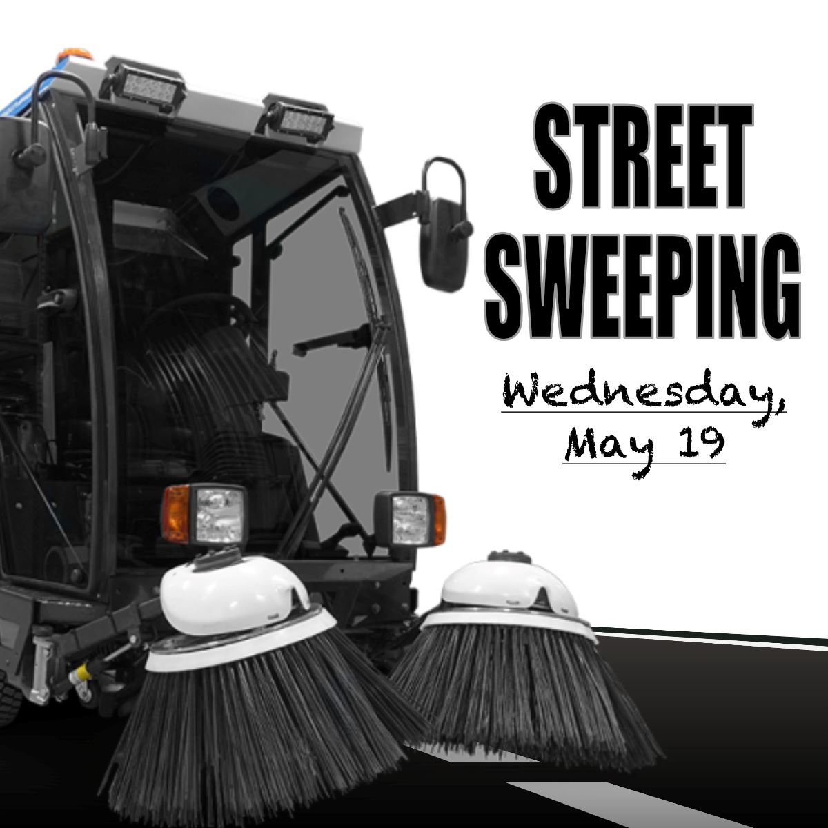 Street sweeiping 2021 for newsflash