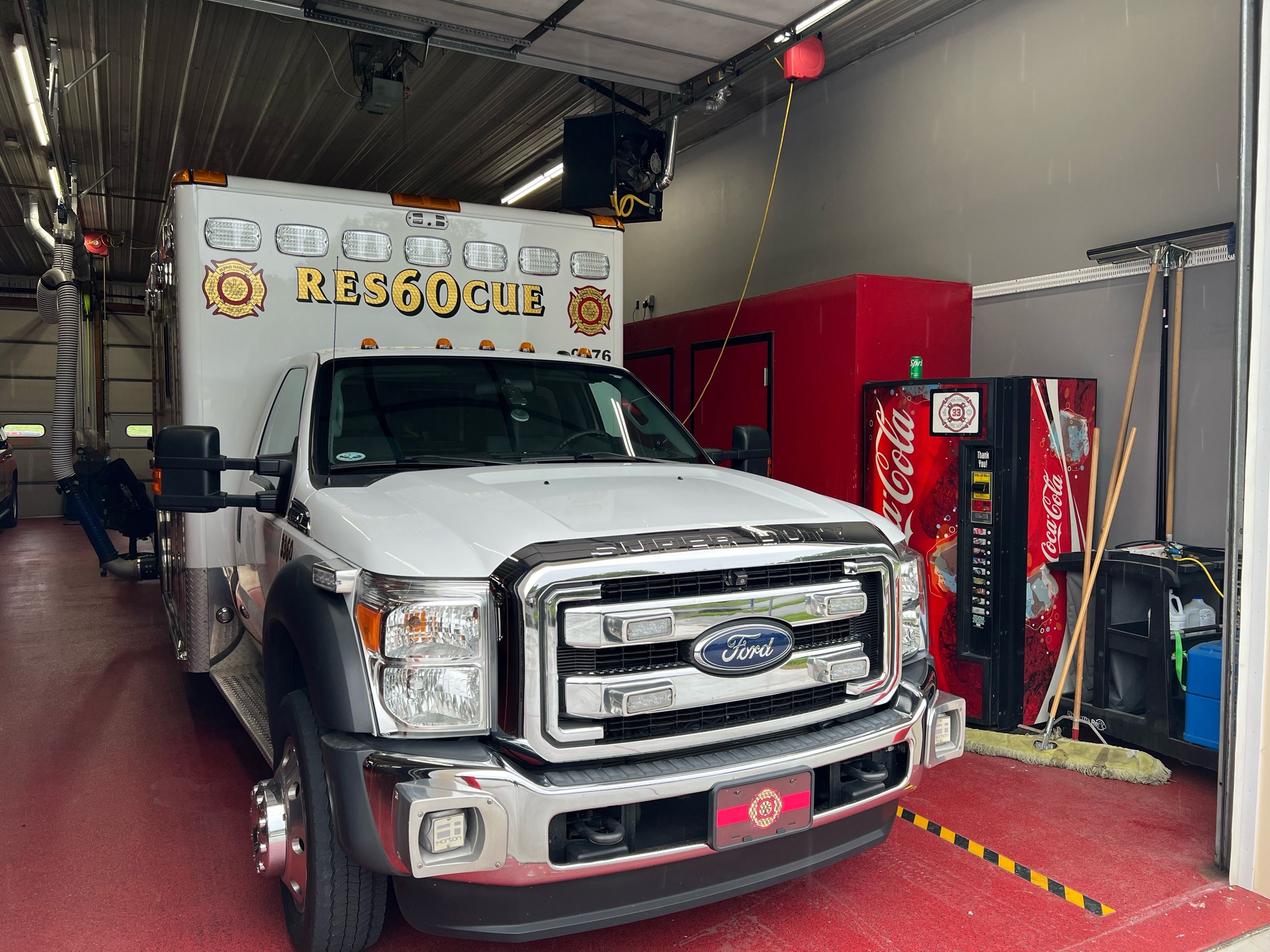 Front view of 2015 Horton Ambulance